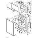 Whirlpool 4ET18NKXFN00 door diagram