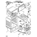 Whirlpool 4ET18NKXFN00 liner diagram