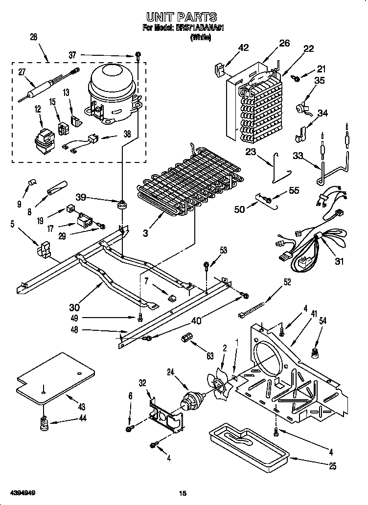 Whirlpool BRS71ABANA01 unit diagram