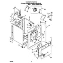 Roper REX5635EQ2 cabinet diagram