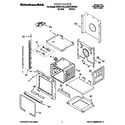KitchenAid KEBI101DWH6 oven diagram
