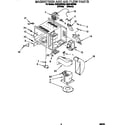 Whirlpool MG8120XDB0 magnetron and air flow diagram