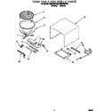 Whirlpool MG8120XDB0 turn table and grille diagram