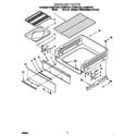 Whirlpool SF325PEGZ1 broiler diagram
