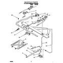 Whirlpool SF3020SGN0 manifold diagram