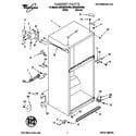 Whirlpool 3ET22DKXFW00 cabinet diagram