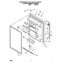 Whirlpool 3ET22DKXFW00 refrigerator door diagram