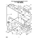 Whirlpool SS385PEEQ1 broiler and oven burner diagram