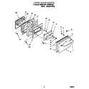Whirlpool SS385PEEQ1 oven door diagram