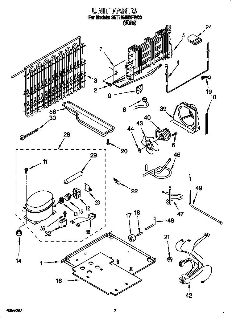 Whirlpool 3ET18NMXFW00 unit diagram