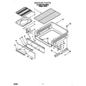 Whirlpool SF315PEEQ0 broiler diagram