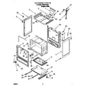 Whirlpool SF303PEGQ0 chassis diagram