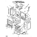 Whirlpool SF362BEGW0 chassis diagram