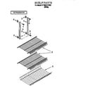 Whirlpool ET18SCRFW03 shelf diagram