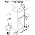Whirlpool GT22DKXGB01 cabinet diagram