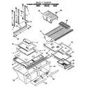 Whirlpool GT22DKXGB01 shelf diagram
