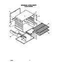 Whirlpool SF3040SRW6 internal oven diagram