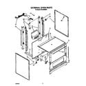 Whirlpool SF314PSRW6 external oven diagram