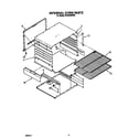 Whirlpool SF3004SRW6 internal oven diagram