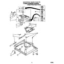 Whirlpool 2LSR5233BQ2 machine base diagram