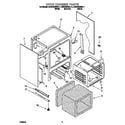 KitchenAid KESC300BWH11 oven chassis diagram
