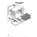 Whirlpool SF5100SRW4 internal oven diagram