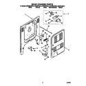 KitchenAid KERC607GBL0 rear chassis diagram