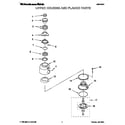 KitchenAid KCDC150G upper housing and flange diagram