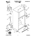 Whirlpool 3XARG477GF02 cabinet diagram