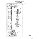 Whirlpool LSR4100HQ0 gearcase diagram