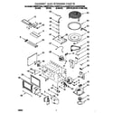 KitchenAid KEMS377DAL6 cabinet and stirrer diagram