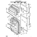 Whirlpool ET14JKYGN02 door diagram