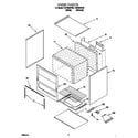 Roper FGP300EW2 oven diagram