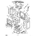 Whirlpool SF387LEGN1 chassis diagram