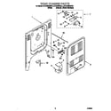 KitchenAid KERC600GWH1 rear chassis diagram