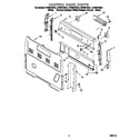 Whirlpool RF386PXGN1 control panel diagram