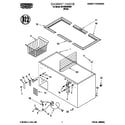 Roper RH1500REW05 cabinet diagram