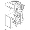 Roper RT21DKXHW00 door diagram