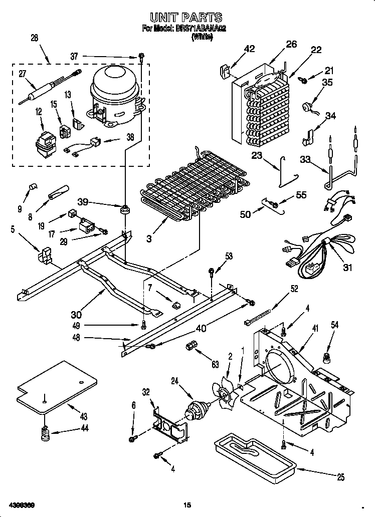 Whirlpool BRS71ABANA02 unit diagram
