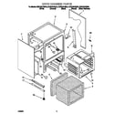 KitchenAid KESH307GBL0 oven chassis diagram
