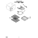 KitchenAid KERC500EWH4 oven diagram