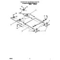 KitchenAid KGRT600HAL0 cooktop burners diagram