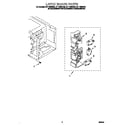 Whirlpool GT1195SHZ0 latch board diagram