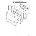 Whirlpool SF385PEGN4 control panel diagram