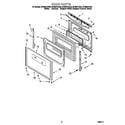 Whirlpool SF385PEGN4 door diagram