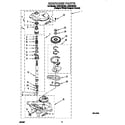 Whirlpool LBR6133DZ0 gearcase diagram