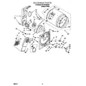 Whirlpool 3XLER5435HQ0 bulkhead diagram