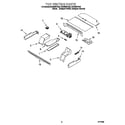 Whirlpool RBD306PDQ8 top venting diagram