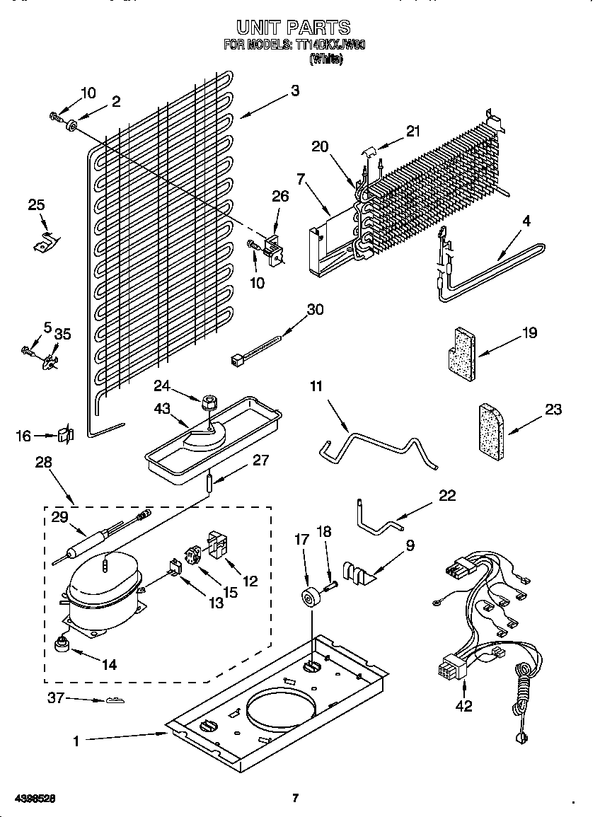 Estate TT14DKXJW00 unit diagram