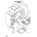 KitchenAid KGST307HBS1 oven chassis diagram